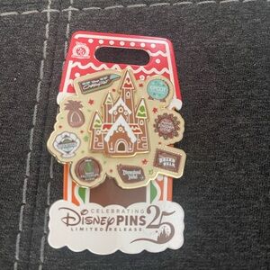 Disney Gingerbread 2025 Pin